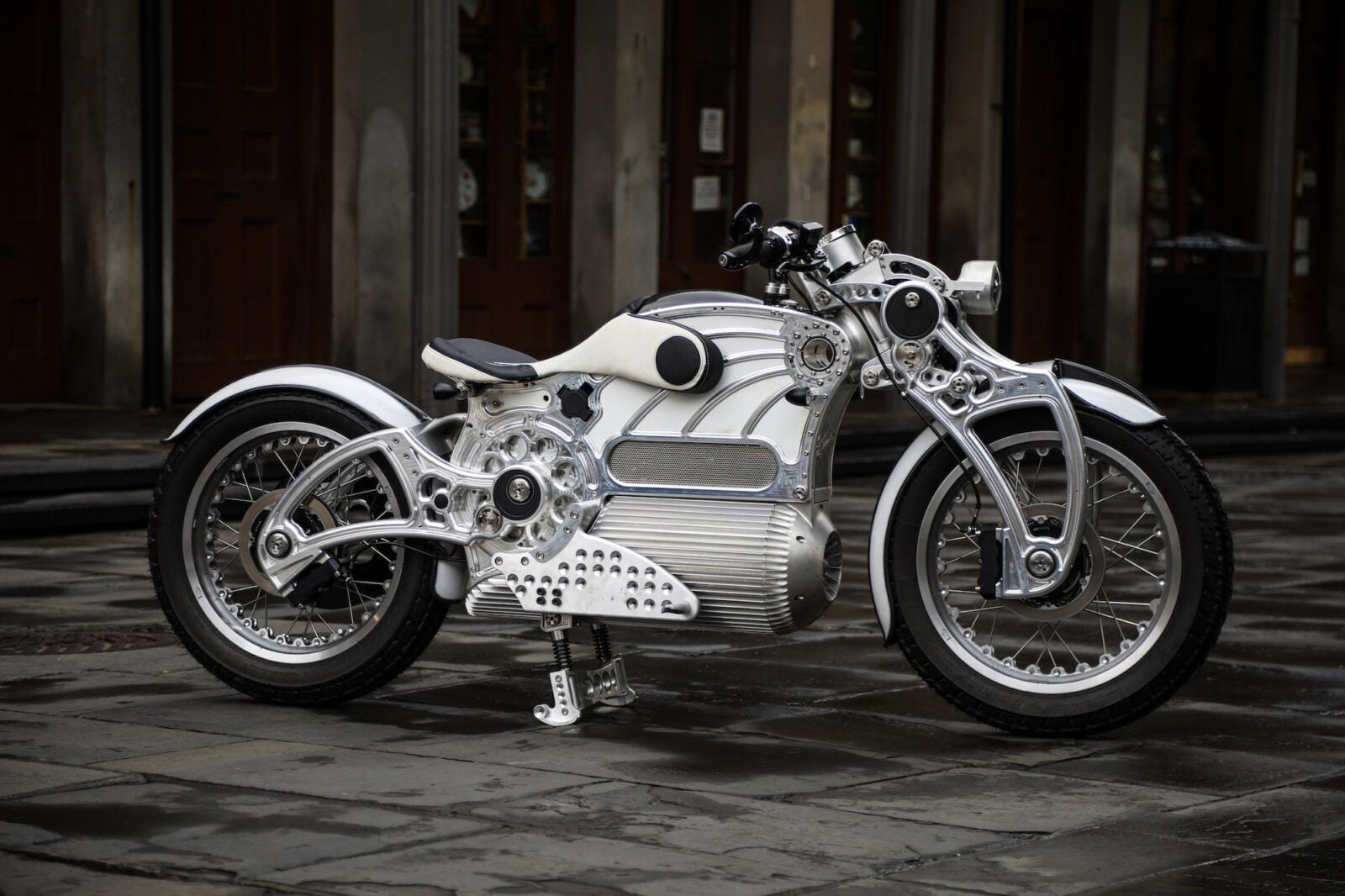 Curtiss One electric motorcycle