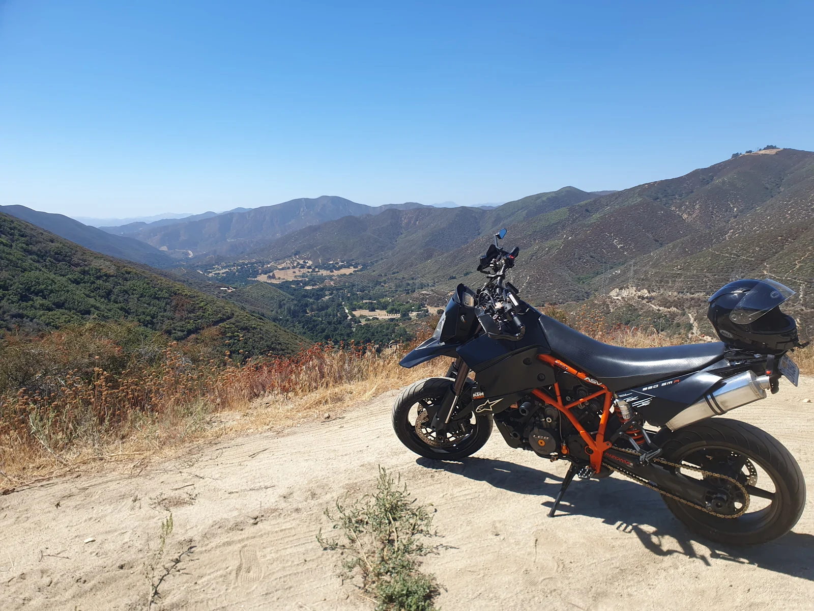 Michael Szymanski, shares his love for carving California’s canyon roads — but says nothing beats the thrill of riding his KTM through twisties under the open sky.